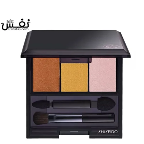سایه سه رنگ چشم ساتن درخشان کننده شیسیدو 214 بی ار  |  Shiseido Luminizing Satin Eye Color Trio Into The Woods BR214