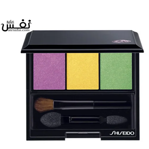 سایه سه رنگ چشم ساتن درخشان کننده شیسیدو  406 یو ی استوایی |  Shiseido Luminizing Satin Eye Color Trio Ye406 Tropicalia