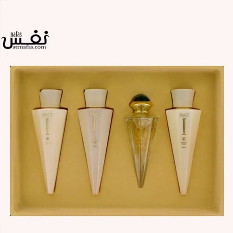 ست هدیه عطر  طلایی 4 عددی جیواگو | Jivago 24 K "The Golden Fragrance Gift Set