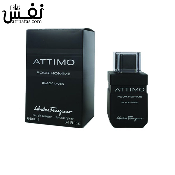 عطر ادکلن سالواتوره فراگامو اتیمو بلک ماسک-Salvatore Ferragamo Attimo Black Musk