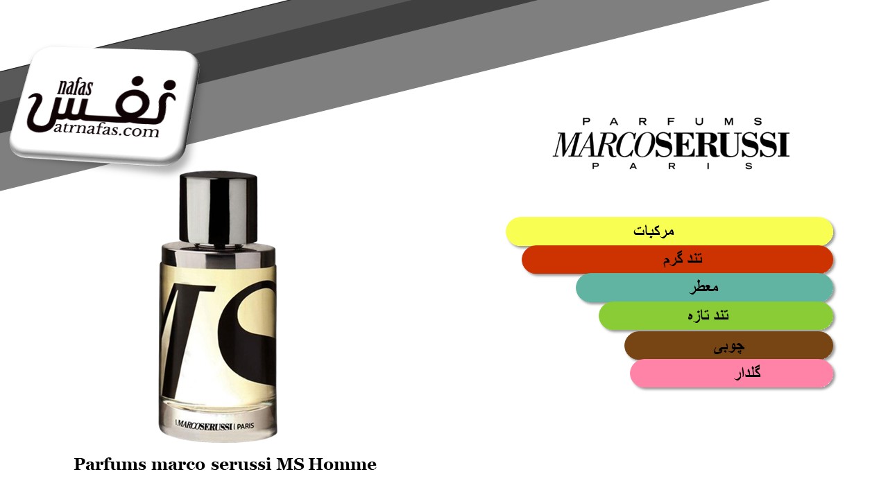 Parfums marco serussi MS Homme