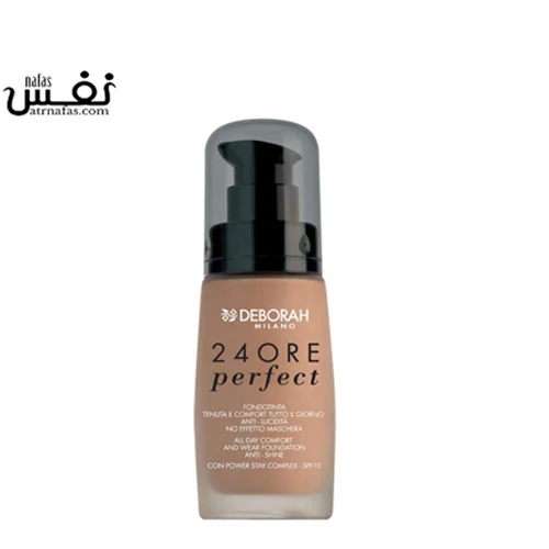 کرم پودر دبورا مدل 24Ore Perfect شماره  01 |  Deborah 24Ore Perfect Foundation 01