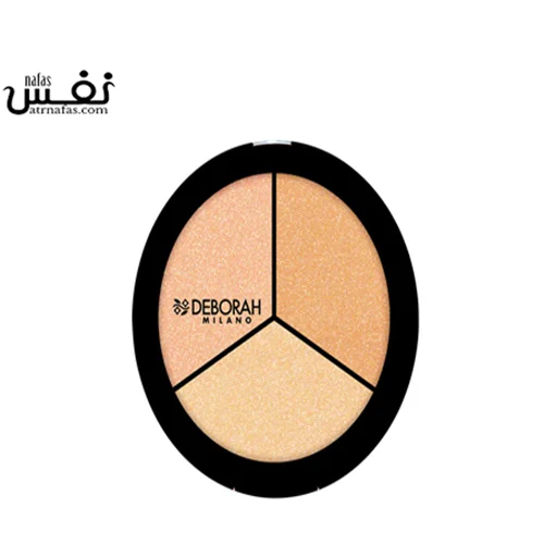 پالت کانتورینگ دبورا سری Trio مدل Light Rose Skin