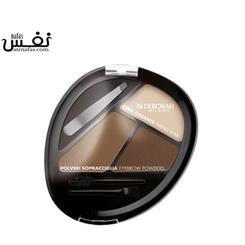 پالت سایه ابرو دبورا مدل Perfect Kit Blonde شماره 01   |  Deborah 01 Perfect Kit Blonde Palette Eyebrow Shadow