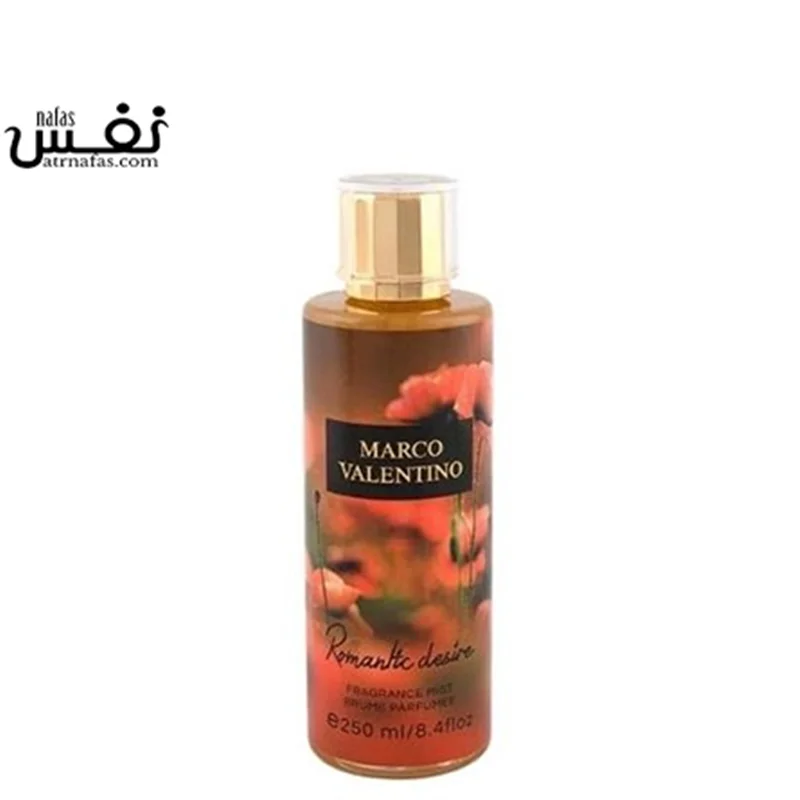 بادی میست رومانتیک دیزل مارکو والنتینو   Marco Valentino ROMANTIC DESIRE Body Mist