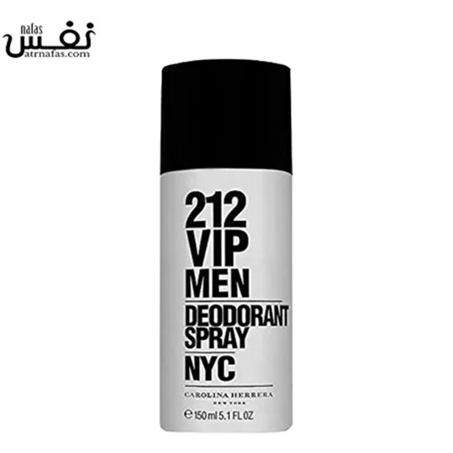 اسپری دئودورانت کارولینا هررا  VIP MEN 212