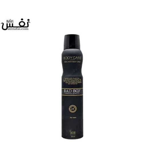 اسپری بدن بادی کر رایحه بد بووی  |  Body Care Bad Boy Men