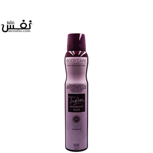 اسپری بدن زنانه بادی کر مدل Midnight Rose