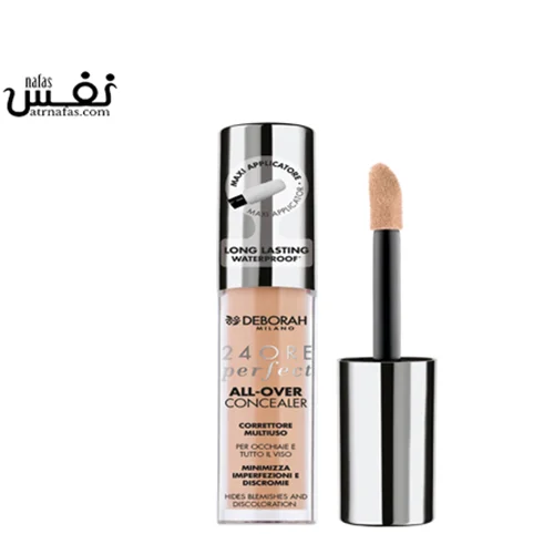 کرم پودر دبورا مدل 24ORE PERFECT ALL-OVER  شماره 05  | 05  Deborah24ORE PERFECT ALL-OVER CONCEALER