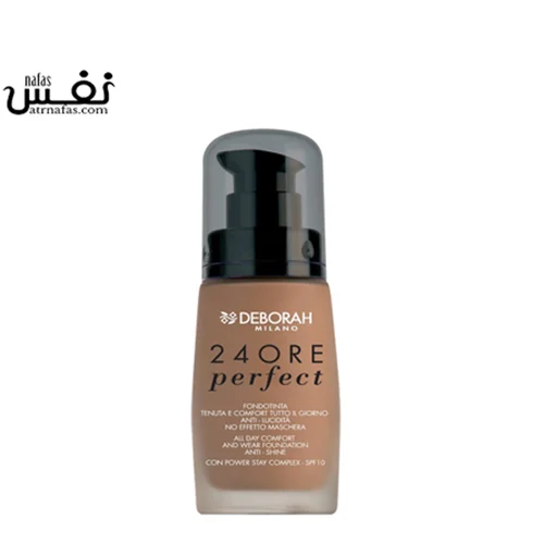 کرم پودر دبورا مدل 24Ore Perfect شماره  04 |  Deborah 24Ore Perfect Foundation 04