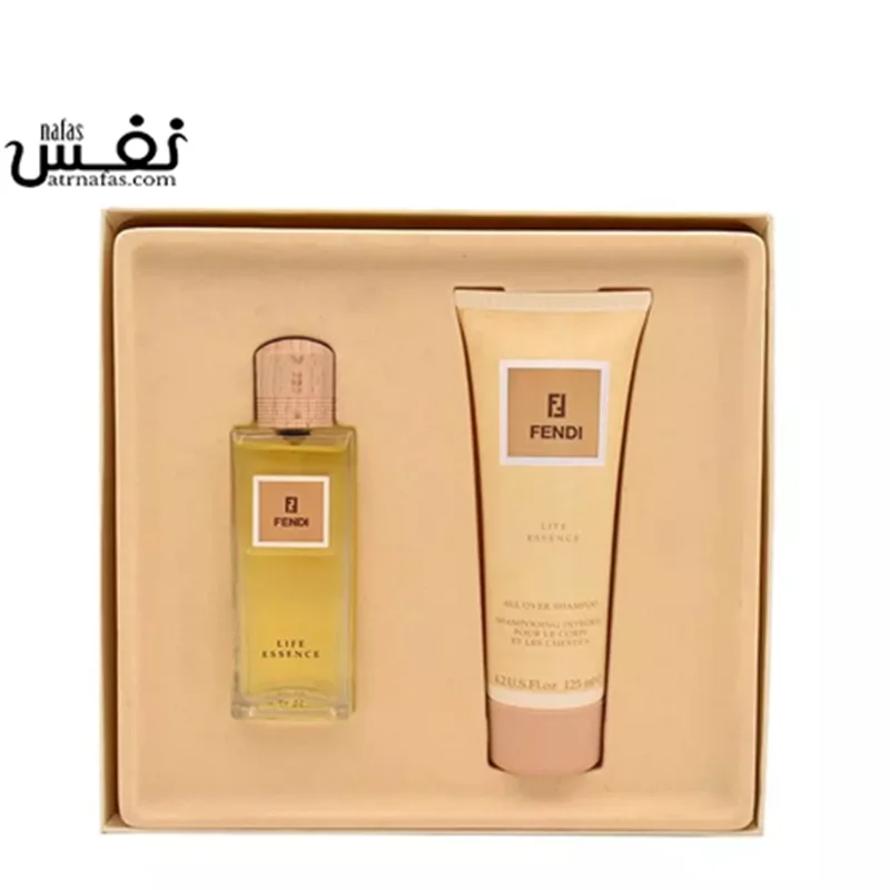 ست هدیه عطر  فندی لایف اسنس مردانه ادوتویلت + شامپو  | Fendi Life Essence For Men EDT 2Pic Gift Set