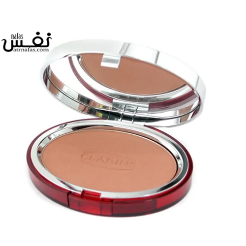 پنکیک پودری کلارنس |    Clarins Compact Powder Shine Stopper 20 Beige Naturel