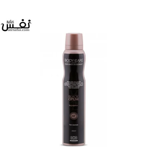 اسپری دئودورانت زنانه بادی کر  بلک اوپیوم   |  Body Care Black Opium Body Spray For Women